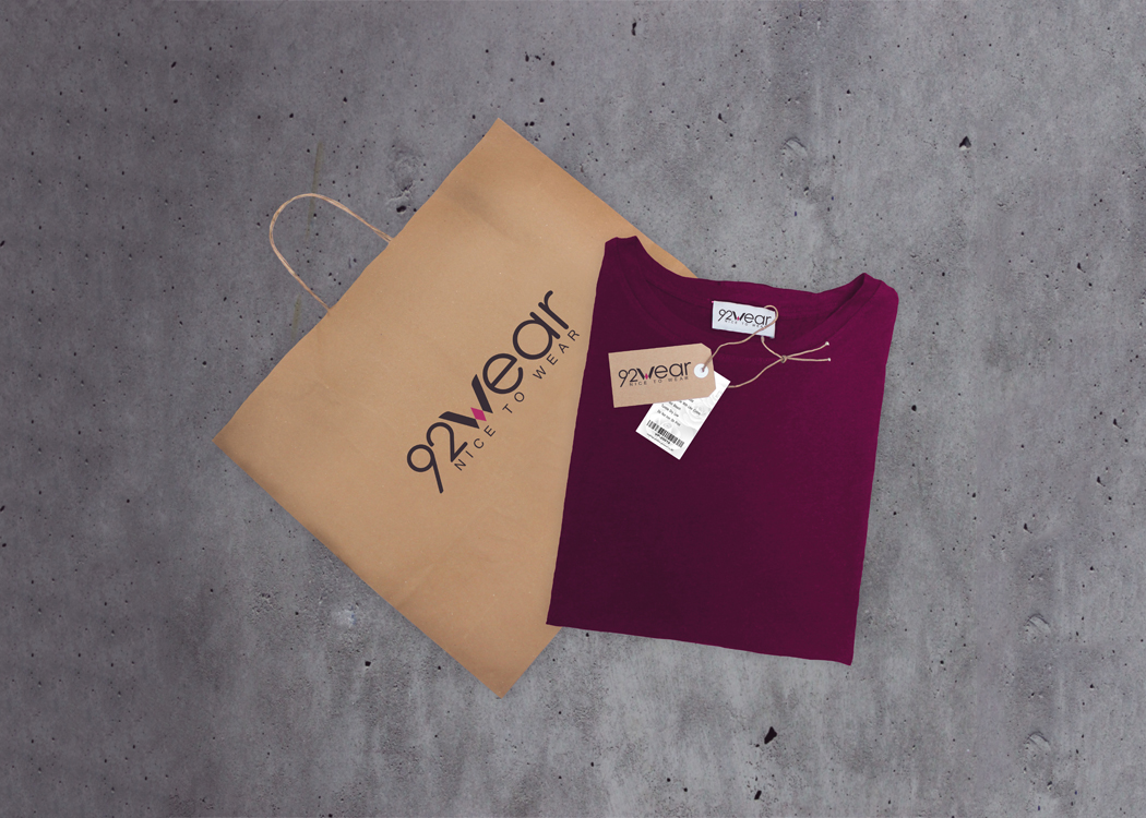 92WEAR - Dự án Thiết kế logo và đặt tên thương hiệu thời trang 92WEAR